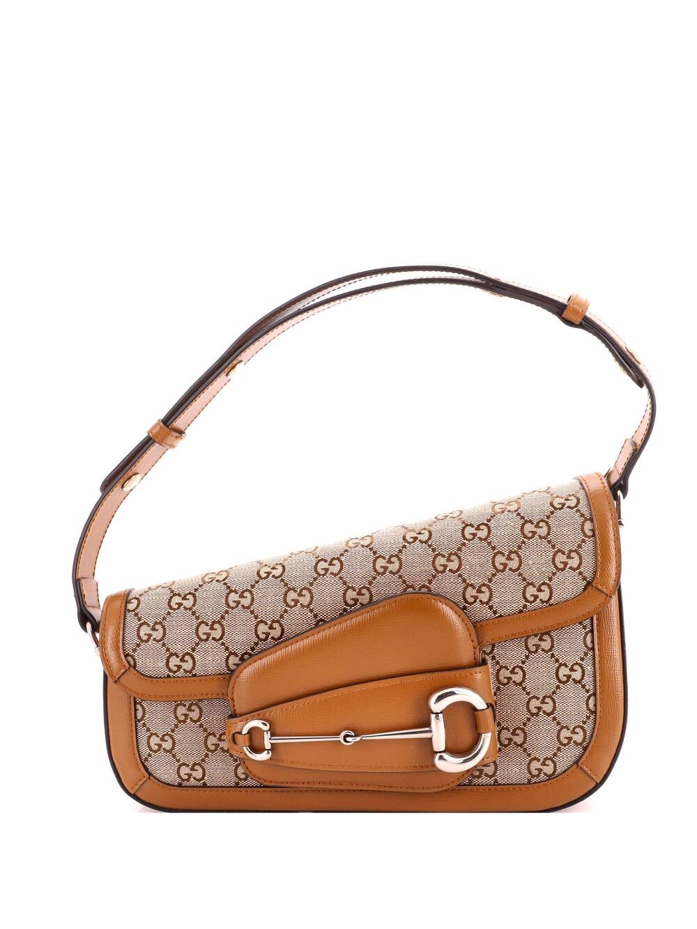 Gucci Horsebit Asymmetric Shoulder Bag #366521G16B